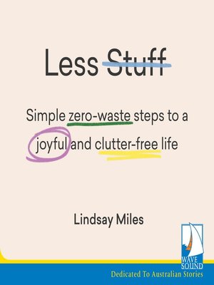 cover image of Less Stuff